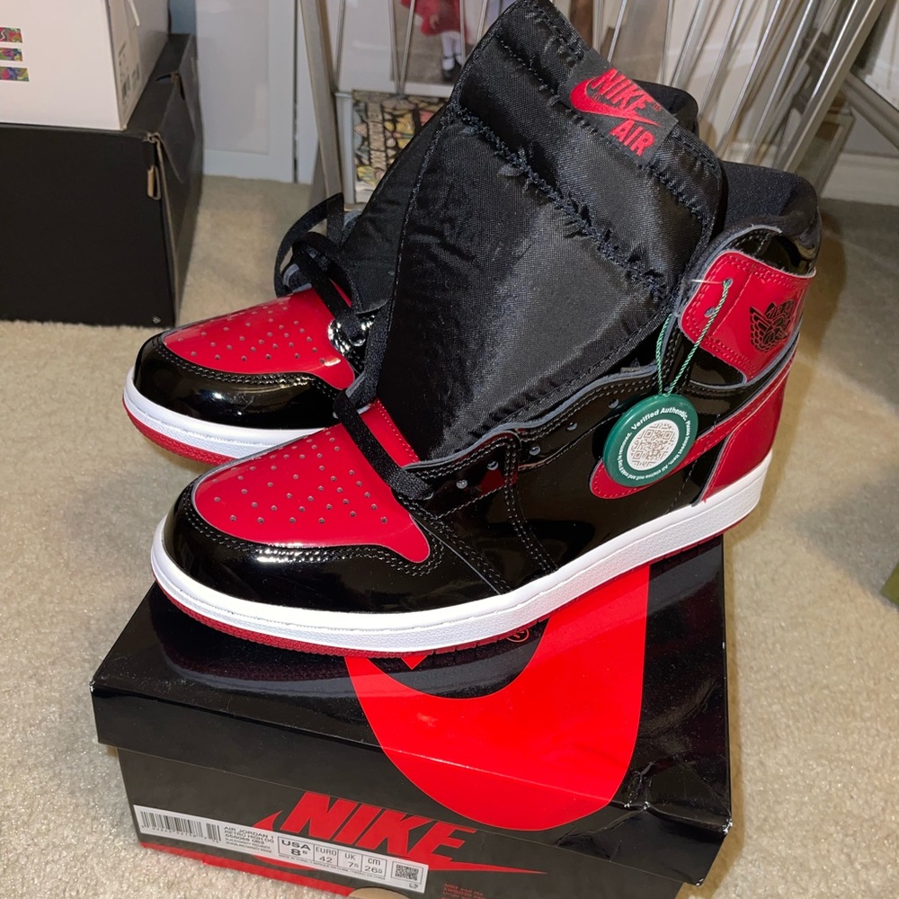 Jordan 1 Retro High OG Patent Breds